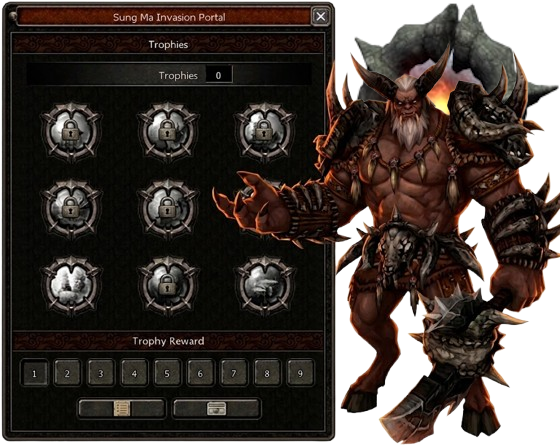 Invasion trophies